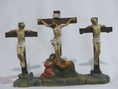 La Crocifissione statue cm. 8